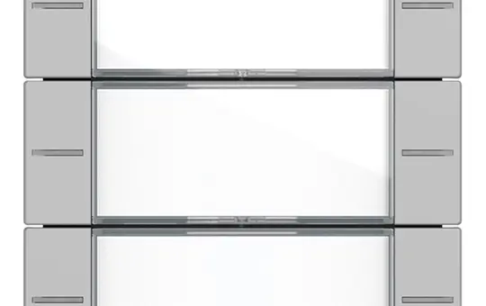 GIRA 5773015 beschr. Wippenset für Tastsensor 4 System 55 3-fach | grau matt