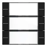 GIRA 5773005 beschr. Wippenset für Tastsensor 4 System 55 3-fach | schwarz matt