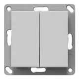 GIRA 2462015 Bluetooth-Wandsender System 55 2-fach | grau matt