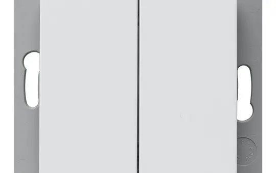 GIRA 246227 Bluetooth-Wandsender System 55 2-fach | reinweiß seidenmatt