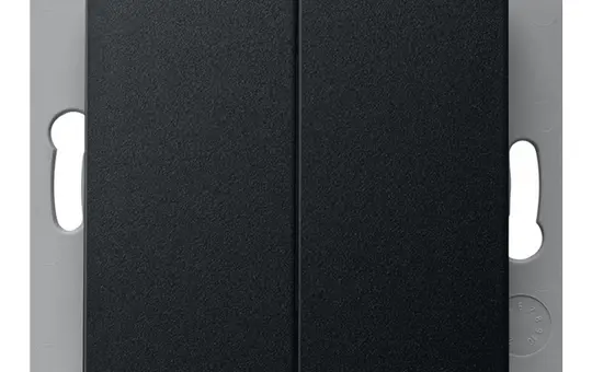 GIRA 2462005 Bluetooth-Wandsender System 55 2-fach | schwarz matt