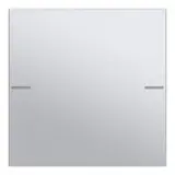 GIRA 575126 Wippenset für Tastsensor 4 System 55 1-fach | farbe alu