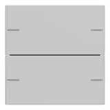 GIRA 5752015 Wippenset für Tastsensor 4 System 55 2-fach | grau matt