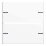 GIRA 575203 Wippenset für Tastsensor 4 System 55 2-fach | reinweiß glänzend