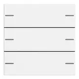 GIRA 575327 Wippenset für Tastsensor 4 System 55 3-fach | reinweiß seidenmatt