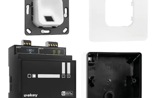 EKEY 203705 Fingerprint-Set xLine Aufputz | weiß