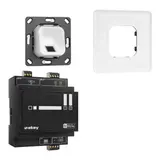 EKEY 203703 Fingerprint-Set xLine Unterputz Glas | weiß
