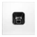 EKEY 204703 Fingerprint-Set sLine für Gira 106 | aluminium