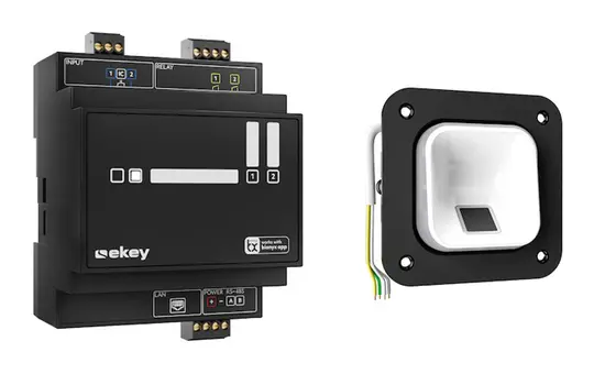 EKEY 204751 Fingerprint-Set sLine Standard | weiß