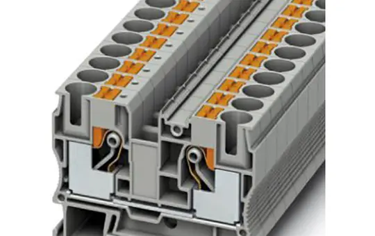 PHOENIX 3212120 Durchgangsklemme PT 10 0,5 - 16 mm² | grau