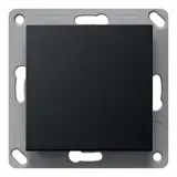 GIRA 2421005 EnOcean-Funk-Wandsender batterielos System 55 1-fach | schwarz matt