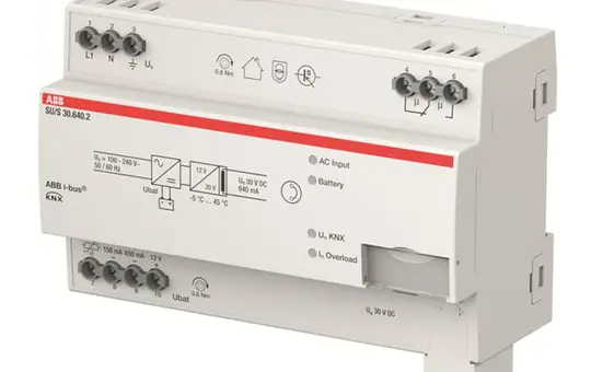 ABB SU/S30.640.2 KNX-Busspannungsversorgung 640 mA, unterbrechungsfrei