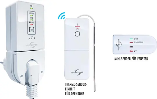 M-E 41033 Funk-Abluftsteuerung DIBT, 2 Funksender