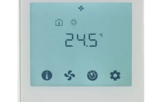 SIEMENS S55770-T350 KNX-Raumthermostat Touch weiß