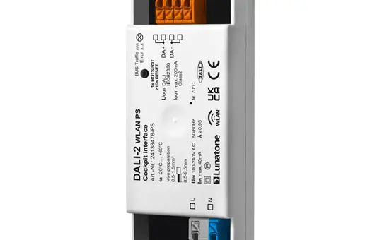 LUNATONE 24138478-PS DALI-2-WLAN-Schnittstelle Deckeneinbau, 200 mA