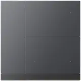 GVS CHPB-06/02.1.21 KNX-Tastsensor WALTZ 3-fach, Aluminium | schwarz