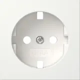 GIRA 492003 Abdeckung SCHUKO-Steckdose System 55 Standard | reinweiß glänzend