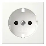 GIRA 492103 Abdeckung SCHUKO-Steckdose System 55 Berührungsschutz | reinweiß glänzend