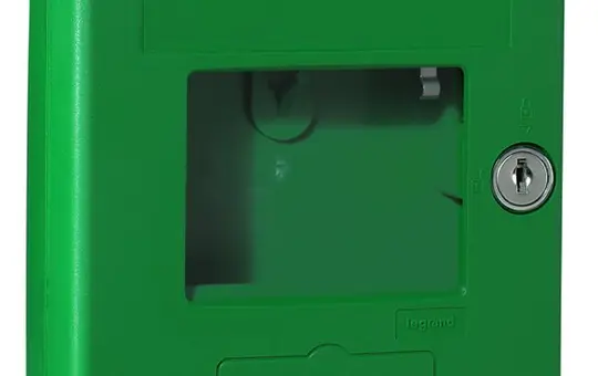 LEGRAND 38055 Schlüsselkasten grün