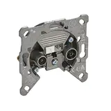 LEGRAND 775981 Antennendose PRO21 2-fach, TV, Stich, 0,8 dB