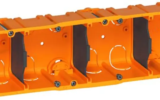 LEGRAND 080054 Hohlwanddose Batibox 4-fach | 50 mm