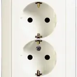 LEGRAND 776173 SCHUKO-Steckdose komplett Creo 2-fach, Schraubklemmen | ultraweiß