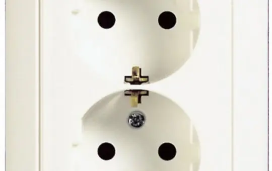 LEGRAND 776173 SCHUKO-Steckdose komplett Creo 2-fach, Schraubklemmen | ultraweiß