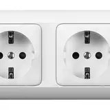 LEGRAND 776172 SCHUKO-Steckdose komplett Creo 2-fach | ultraweiß