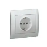 LEGRAND 771362 SCHUKO-Steckdose Galea Life Standard | Soft Aluminium