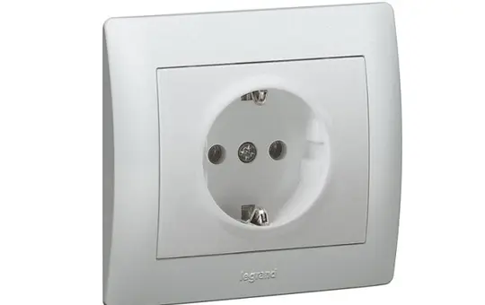 LEGRAND 771362 SCHUKO-Steckdose Galea Life Standard | Soft Aluminium