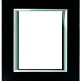 LEGRAND HA4826VNN Abdeckrahmen Axolute rechteckig 3+3 Module, kompakt | nachtschwarz