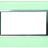 LEGRAND HA4804VKA Abdeckrahmen Axolute rechteckig 4 Module, kompakt | kristallglas