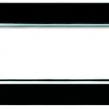 LEGRAND HA4806VNN Abdeckrahmen Axolute rechteckig 6 Module, kompakt | nachtschwarz