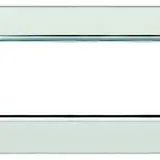 LEGRAND HA4806VSA Abdeckrahmen Axolute rechteckig 6 Module, kompakt | spiegelnd
