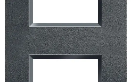 LEGRAND LNA4802M2AR Abdeckrahmen LivingLight 2-fach | anthrazit