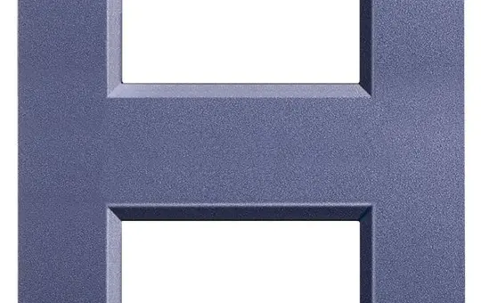 LEGRAND LNA4802M2CB Abdeckrahmen LivingLight 2-fach | club blau