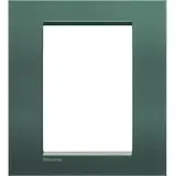 LEGRAND LNA4826PK Abdeckrahmen LivingLight 3+3-fach | dunkelgrün