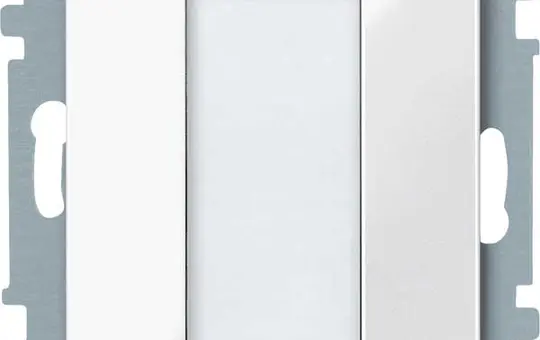 MERTEN 617119 KNX-Tastsensor Plus System M 1-fach | polarweiß glänzend