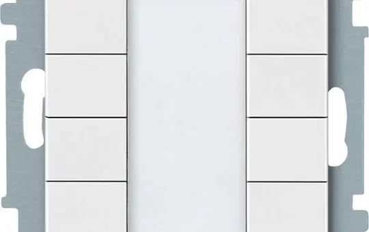 MERTEN 627819 KNX-Tastsensor Plus System M 4-fach | polarweiß