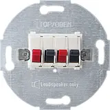 MERTEN 467019 Lautsprecherdose 2-fach | polarweiß