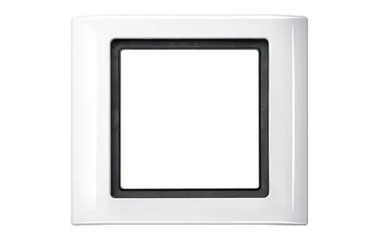 MERTEN 400119 Abdeckrahmen Aquadesign 1-fach | polarweiß glänzend