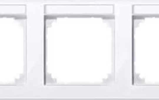 MERTEN 471525 beschr. Abdeckrahmen M-Smart 5-fach, waagerecht | aktivweiß glänzend