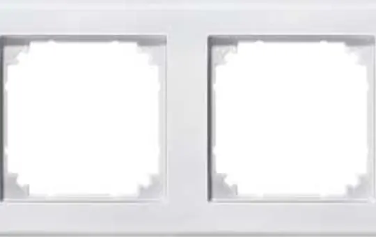 MERTEN 484419 Abdeckrahmen M-Smart 4-fach | polarweiß matt