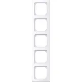 MERTEN 478525 Abdeckrahmen M-Smart 5-fach | aktivweiß glänzend