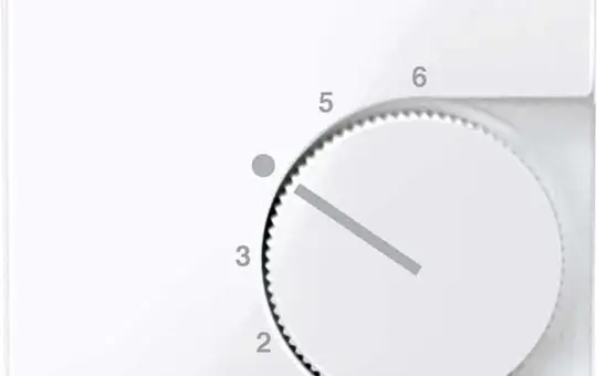 MERTEN 534725 RTR-Abdeckung System M Standard | aktivweiß glänzend