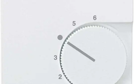 MERTEN 536219 RTR-Abdeckung System M Standard | polarweiß matt