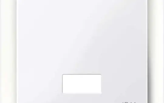 MERTEN 432725 beschr. Kontrollwippe System M 1-fach, IP44 | aktivweiß glänzend