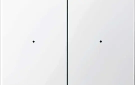 MERTEN MEG5226-0319 Wippe für Taster-Modul PlusLink System M 2-fach, Szene & blank | polarweiß glänzend