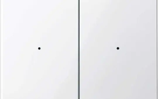 MERTEN MEG5228-0319 Wippe für Taster-Modul PlusLink System M 2-fach, Szene & IO | polarweiß glänzend