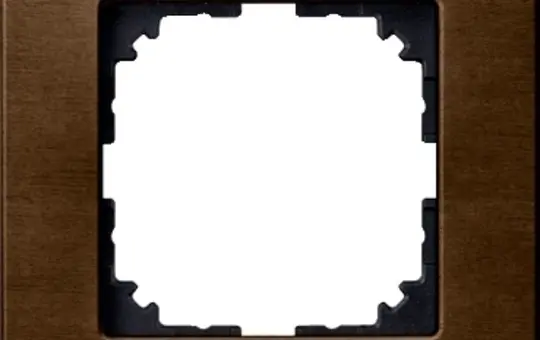 MERTEN MEG4051-3473 Abdeckrahmen M-Plan Echtholz 1-fach | walnuss